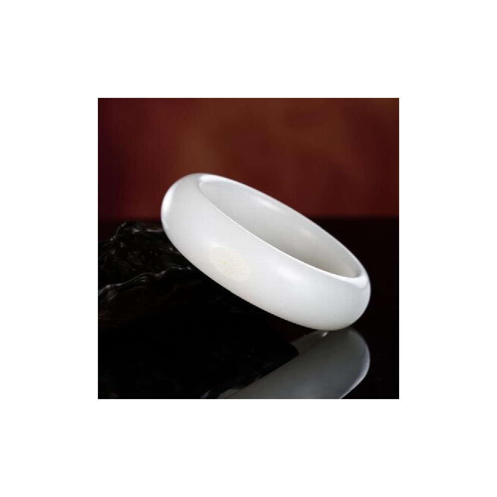 Zheru Jewelry Hetian Jade 54-64mm Bangle Princess Jewelry Gift-image-OPC-PBSG8ZW-NEW