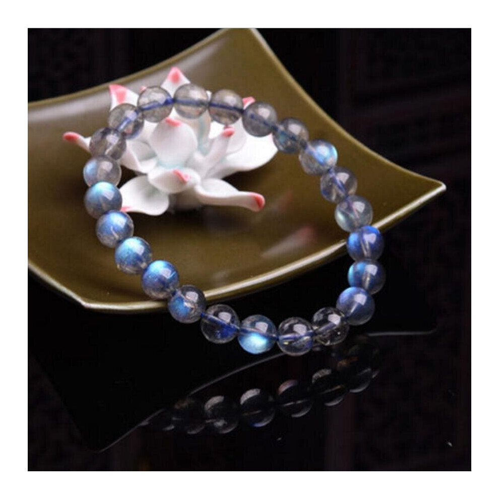 jewelry AAAA 10 mm Natural Moonstone Light Crystal Beads Bracelet-image-OPC-PBSG9YX-NEW