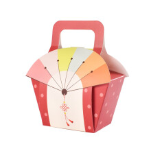 portable snowflake crisp, Fernand snow, Madeleine moon cake, nougat biscuit, candy box, colored INS, happy candy box