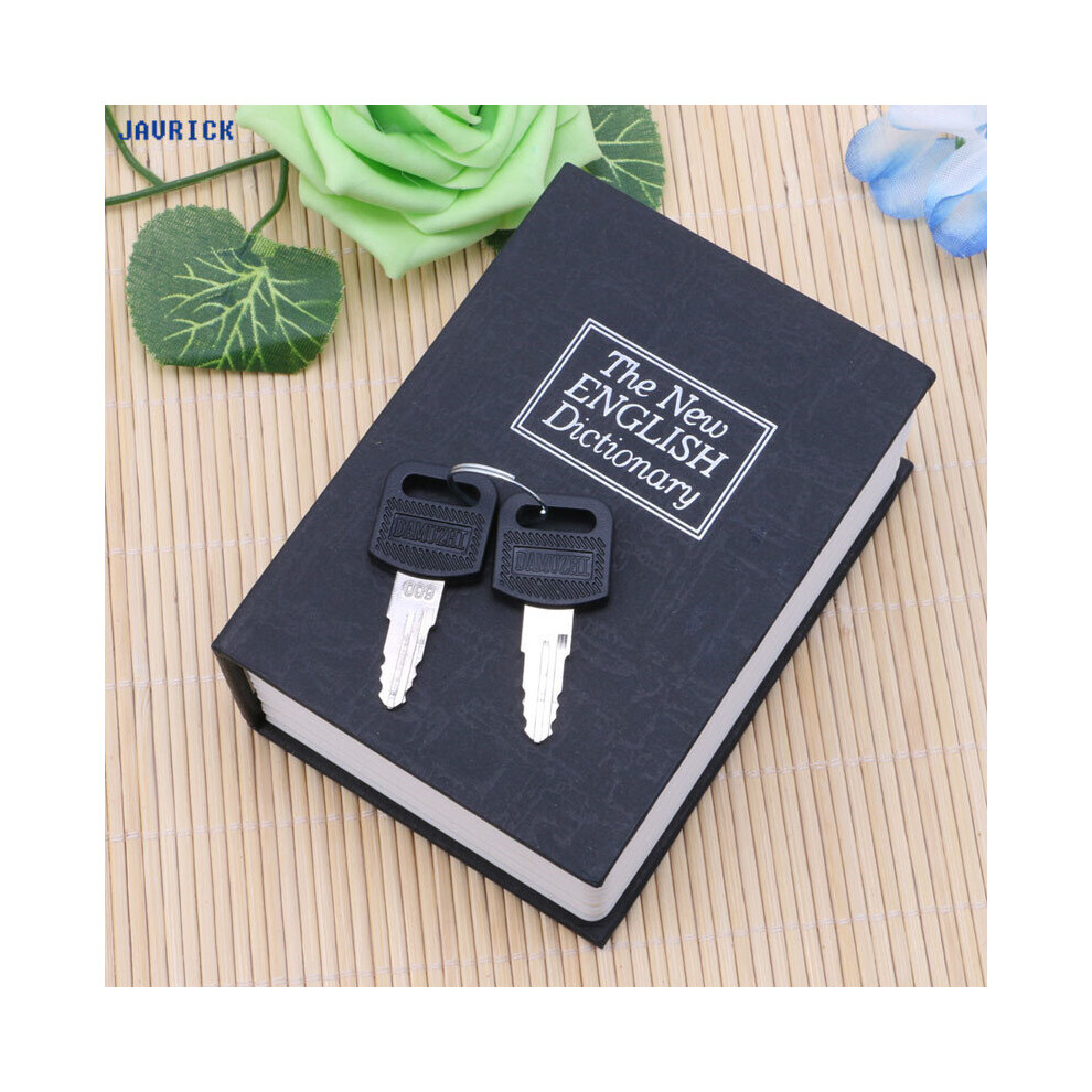 Mini Home Security Dictionary Book Safe Cash Jewelry Storage Key Lock Box Hot 885654781099