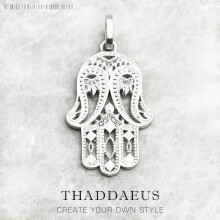 Pendant Hand of Fatima 925 Sterling Silver Jewelry Europe Accessories Gift For Women Men