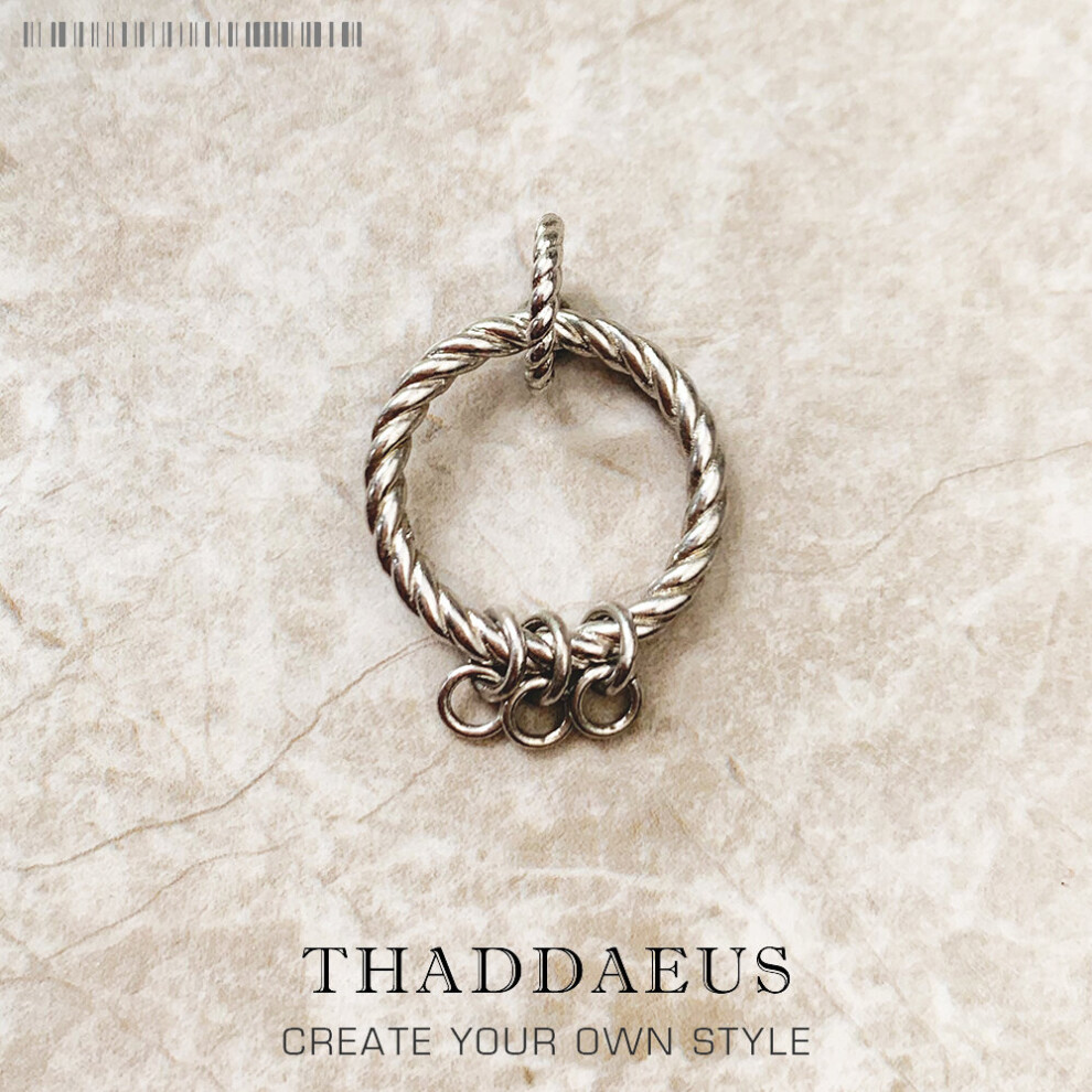 Pendant Charm Carrier Cord Look,2018 Jewelry Europe Style Bijoux 925 Sterling Silver Gift For Woman Club Men-image-OPC-PBSGKKF-NEW