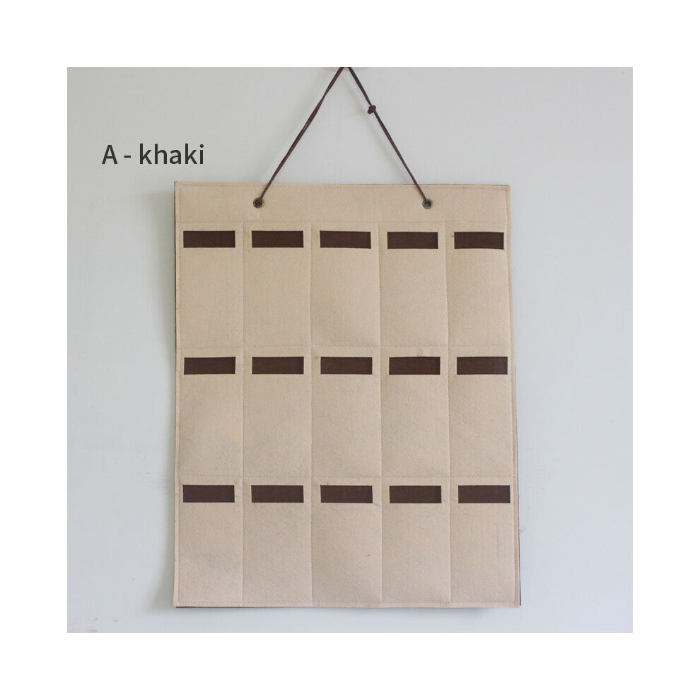 Women Men Eyeglasses Container Holder Glasses Organizer Sunglasses Storage Wall Hanging Bag