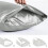 Imperial Rooms (GREY) Satin Silk Pillowcase For Hair & Skin Soft 2 Pack 1