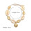 charm anklet small ball and wafer shell Anklet ID 40385 5