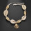 charm anklet small ball and wafer shell Anklet ID 40385 1