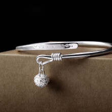 Anklet Female Adjustable Anklet Silver Bell Ring Anklet Literary and ancient little girl Jewelry Accessories