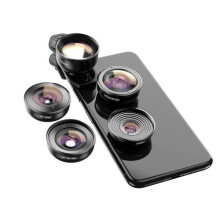 NEW-OPENED BOX 4K HD Professional 5 in 1 Lens Kit (10x Macro Lens, 2X Telephoto Lens