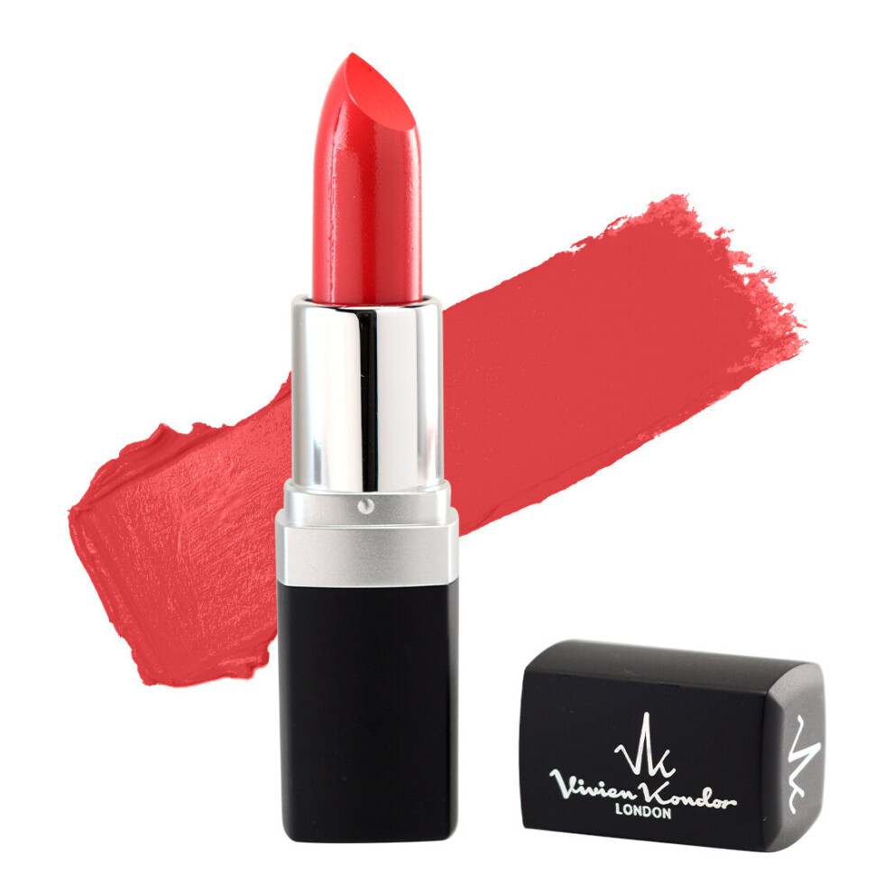 Vivien Kondor London (33 - Plum) Halal Lipsticks Vegan, Long-Lasting Creamy Shades