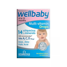 Vitabiotics WellBaby® Multi-vitamin Drops: Multi-vitamin Drops Infant Health 30mL
