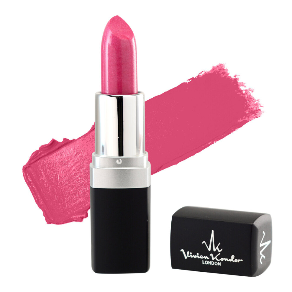 Vivien Kondor London (43 - Desire) Halal Lipsticks Vegan, Long-Lasting Creamy Shades