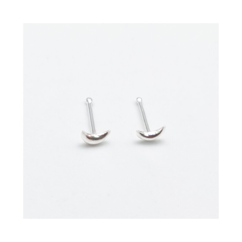 925 sterling silver Tiny Moon nose pin stud piercing nariz jewelry 20pcs/pack-image-OPC-PBSH7HQ-NEW