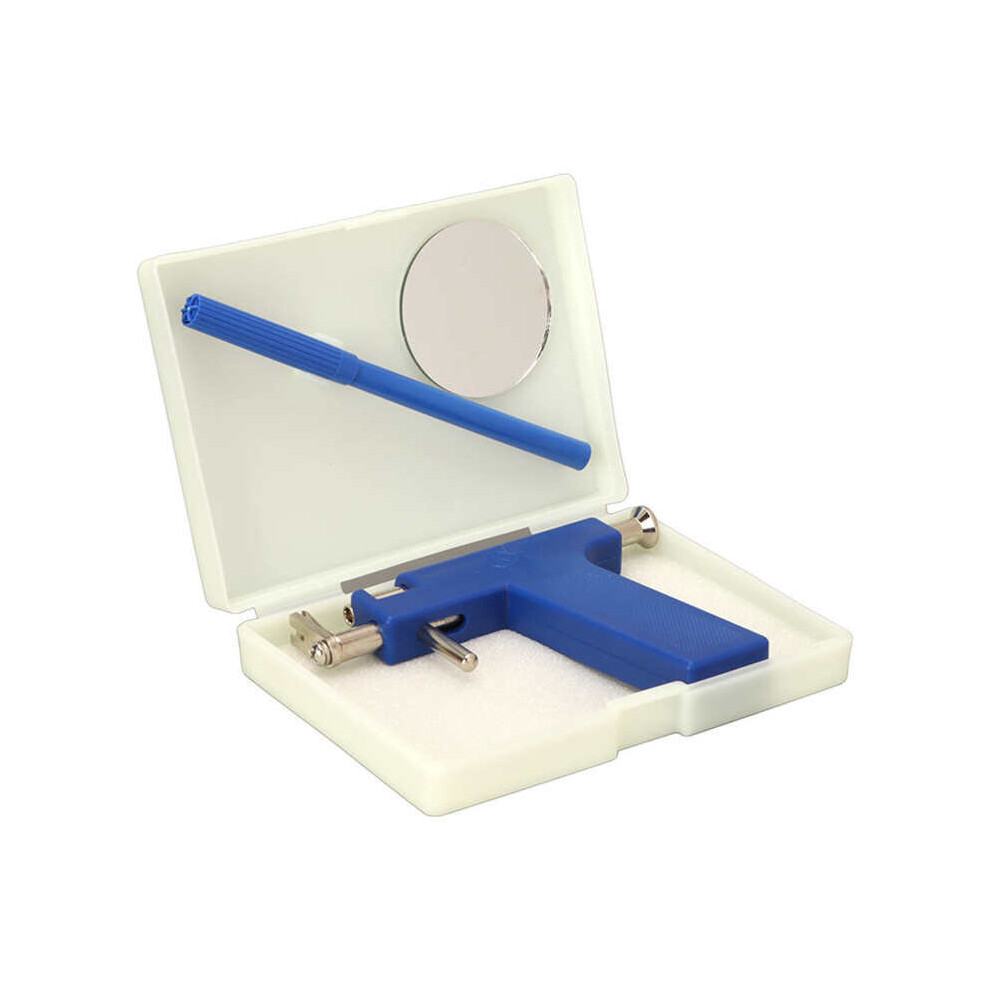 Ear Piercing Gun Ear Piercer Machine Painless Individual Package with Watercolor Pen Storage Box for Body Piercing
