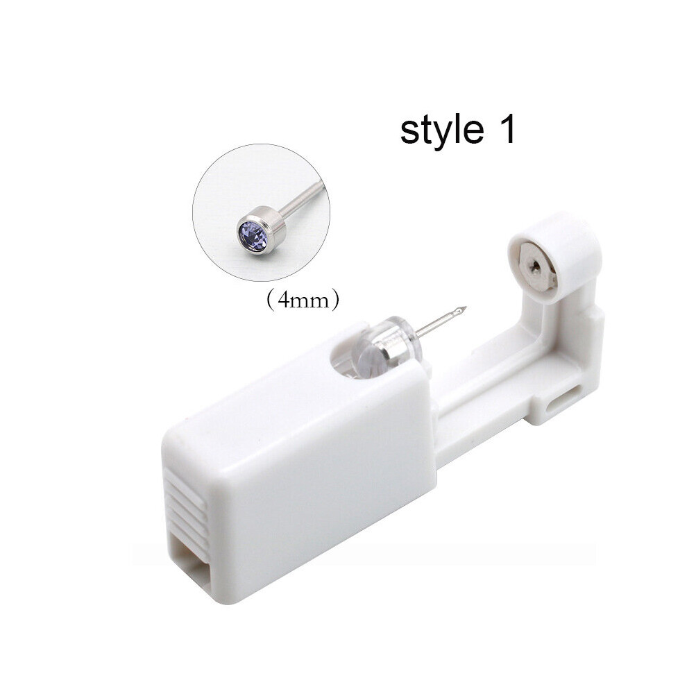 1PC Disposable Ear Piercing Gun 316L Surgical Steel Disinfect No Pain Ear Piercer Machine Safety Piercing Tools