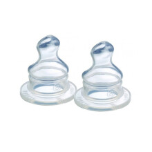 Farlin Orthodontic Silicone Nipple For 12 Months+ Baby M-3, Pack