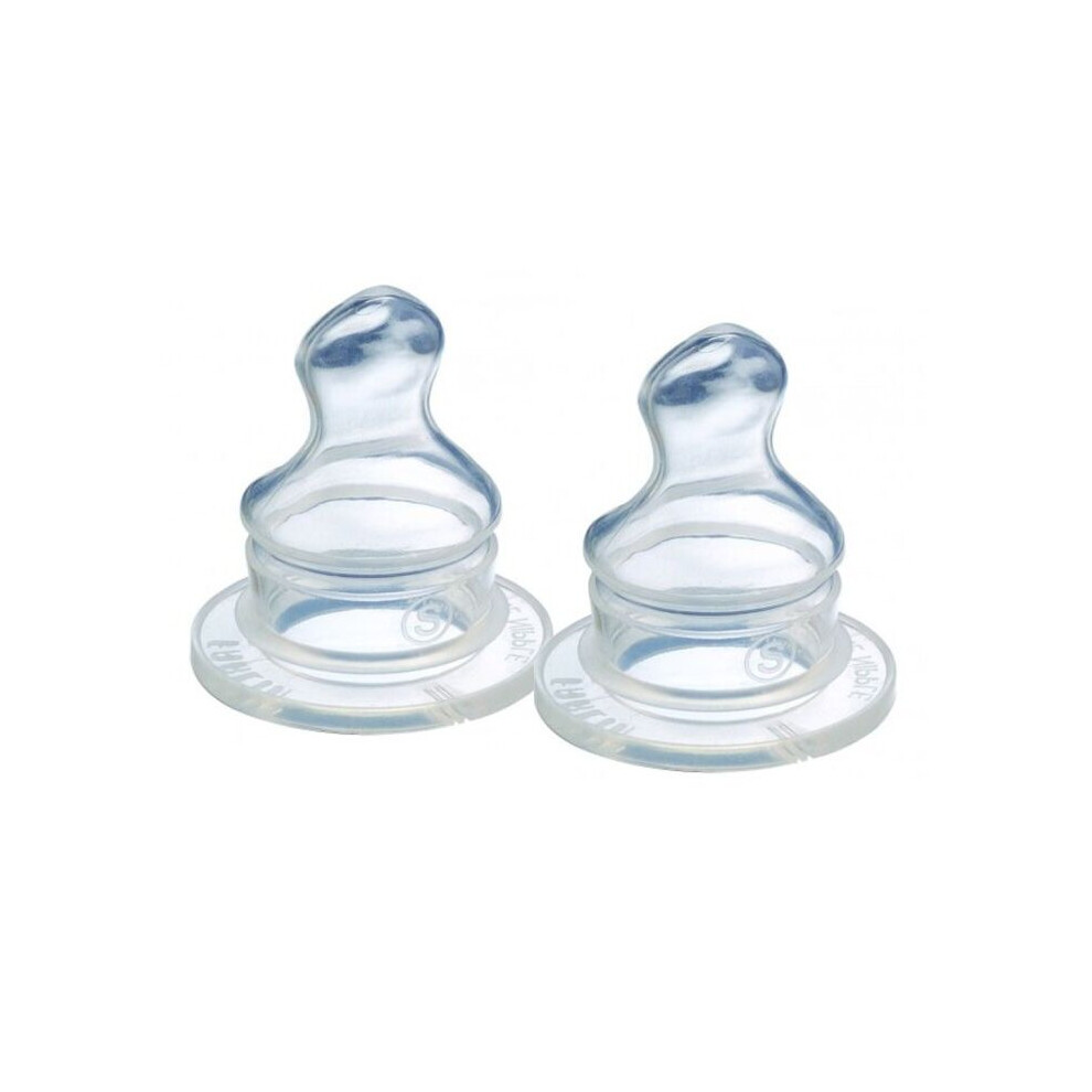 Farlin Orthodontic Silicone Nipple For 12 Months+ Baby M-3, Pack