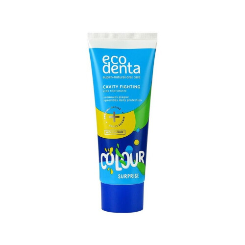 Ecodenta Colour Surprise Cavity Fighting Kids Toothpaste With Fluoride