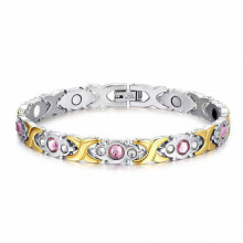 Geometric Magnetic Bracelet Power Therapy Magnets Bracelets Bangles for Women Men Health Care Jewelry Accessories