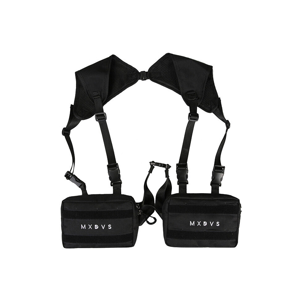 Streetwear Punk Chest Rig Bag For Unisex Hip-Hop Tactical Chest Bags Functionality Vest Fanny pack Women Phone pocket Wallet-image-OPC-PBSHQDH-NEW