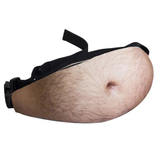 Funny Pop Dad Bod Money Belt Bag Men Travel Bags Flesh Creative Fanny Pack Beer Fat Belly Bum Pouch Waist Bag on OnBuy