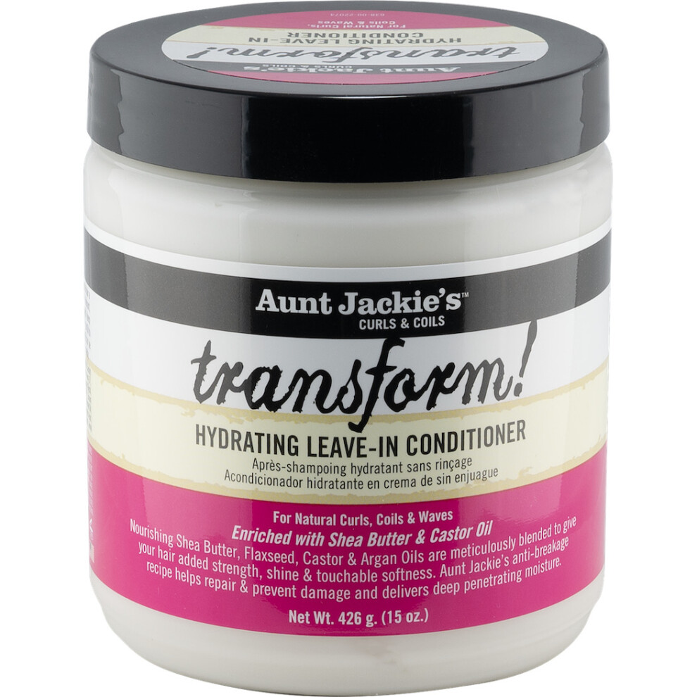 AUNT JACKIE'S Transform! Hydrating Leave-in Conditioner 15fl.oz/ 426g