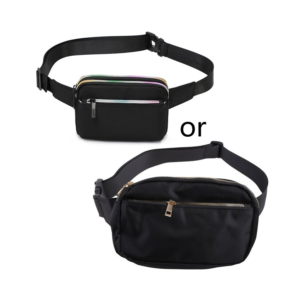 Women Lightweight Waist Fanny Pack Phone Pouch Unisex Casual Multi-pocket Belt Waist Bum Bag Travel Sports Crossbody Chest Purse-image-OPC-PBSHRTF-NEW