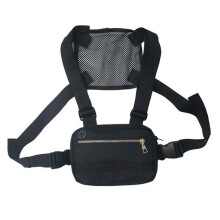 Men Women Chest Rig Waist Pack Streetwear Hip-Hop Vest Tactical Harness Chest Bag