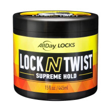 AllDay Locks Lock N Twist Supreme Hold Smooths & Tames 15 Oz