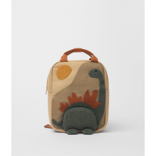 Canvas Children's Bag Dinosaur Backpack 1