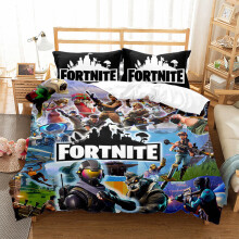 (Style 07, Double) Fortnite Bedding Single Double King Duvet Cover UK