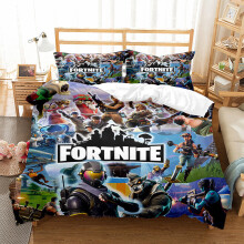 (Style 09, Double) Fortnite Bedding Single Double King Duvet Cover UK
