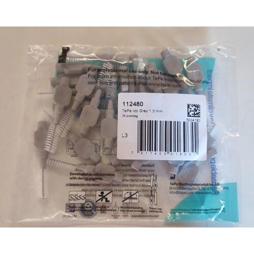 Tepe TEPE Original Interdental brush Grey Colours | Pack of 25 Brushes 2