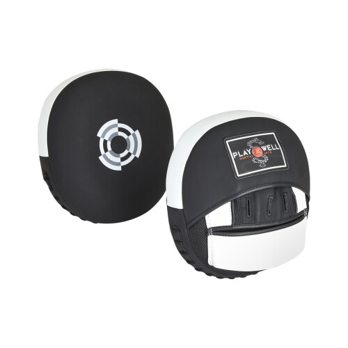 PLAYWELL PREMIUM MATTE LEATHER AIR FOCUS PADS - BLACK/WHITE