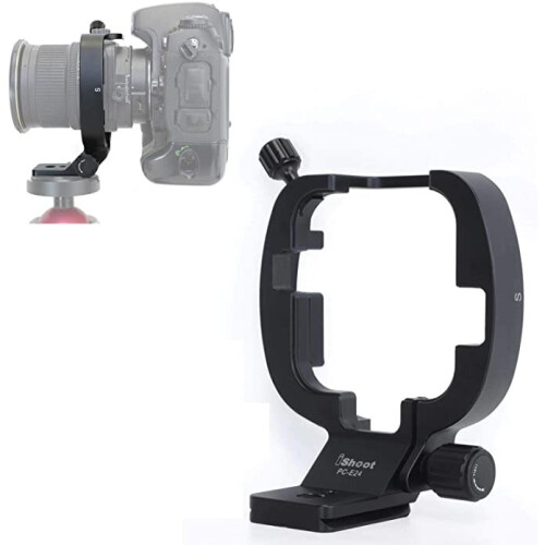 iShoot Tripod Mount Ring, Lens Collar Support Holder for Nikon PC-E Micro