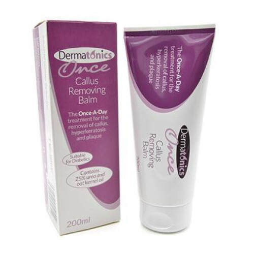 DERMATONICS ONCE CALLUS REMOVING BALM 200ML 2
