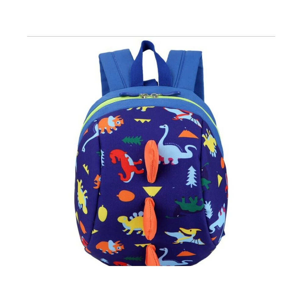 Toddler Infant Baby Girls Boys Cartoon Backpack Anti-Lost Dinosaur Backpack Safety Walking Harness Leash For Kids Accessories White