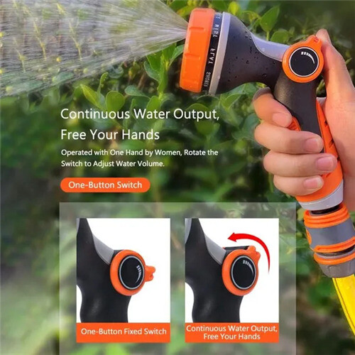 (Blue) Multi-function Lawn High Pressure Spray Gun 1