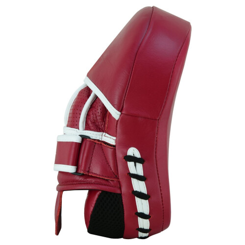 PLAYWELL ELITE DELUXE " MAROON SERIES " LEATHER CURVED FOCUS PAD 1