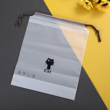 Transparent Cosmetic Bag Portable Travel Wash Bundle Pockets Drawstring Pocket Storage Makeup Portable Wash Bag