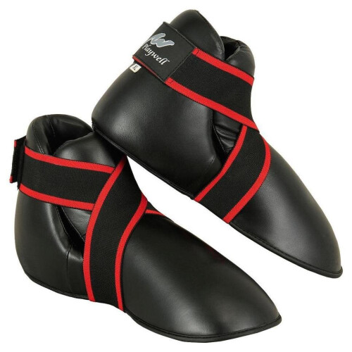(Black, X-Small ) KICKBOXING SPARRING KIT 1: GLOVES & BOOTS SET 2