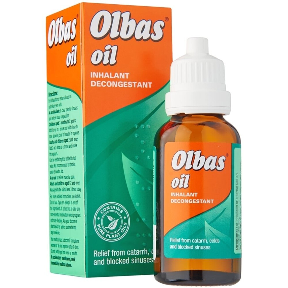 Olbas Oil Inhalant Decongestant