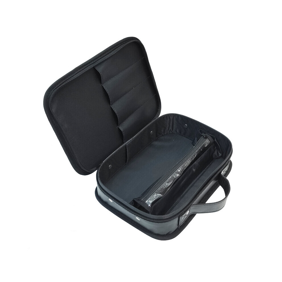 2021PU Leather Hairdresser Scissors Bag Large Capacity Travel Barber Case