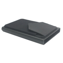 Slanke Aluminium Met Elasticiteit Terug Pouch Id Credit Kaarthouder Mini Rfid Portemonnee Automatische Pop Up Bankkaart case