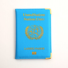 United Nations Diplomatic Passport Cover for Men and Women Special Agency Covers for Passports Laissez-passer Passport Holder