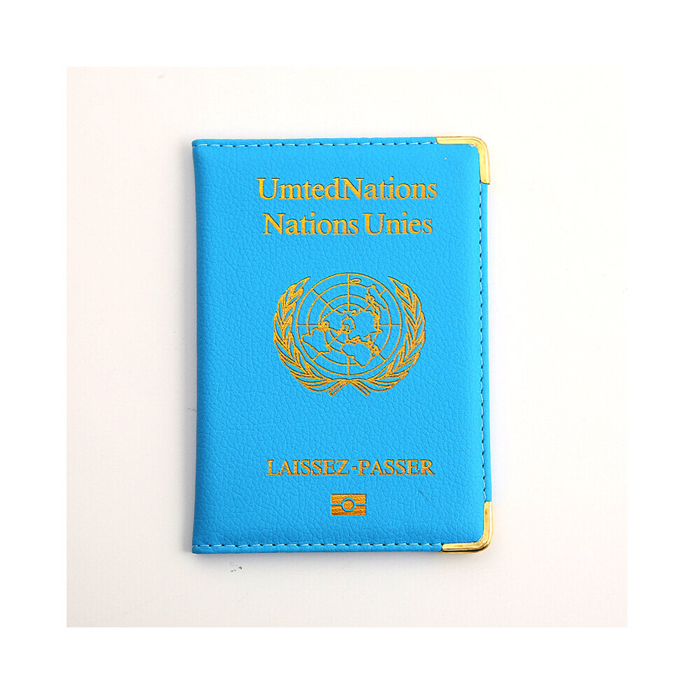 United Nations Diplomatic Passport Cover For Men And Women Special Agency Covers For Passports Laissez-Passer Passport Holder Brown