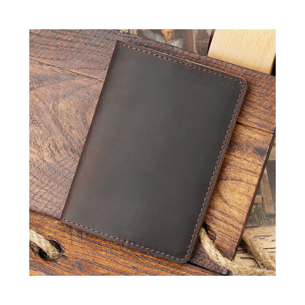 Whosale Leather Passport Cover Vacancy Blank Funda Pasaporte Business Unisex Plain passport holder-image-OPC-PBSJDCK-NEW