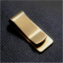 5PSCThickened Stainless Steel Wallet Pure Copper Banknote Clip Excellent Metal Paper Clip Low Clearance 5CM*2CM*1.5CM