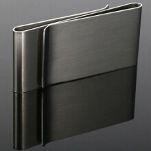 Money money money Clip stainless steel wallet Ultra-thin fy 99 S0309 sent from