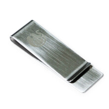 Men Money Clips High Unisex Stainless Steel Metal Money Clip Silver Dollar Cash Clamp Holder Wallet