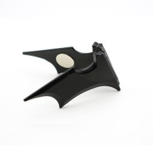 Unisex Bat Shape Money Clips Animal Prints Zinc Alloy Metallic Ringgit Dollar Cash Clamp Holder Magnetic Wallet